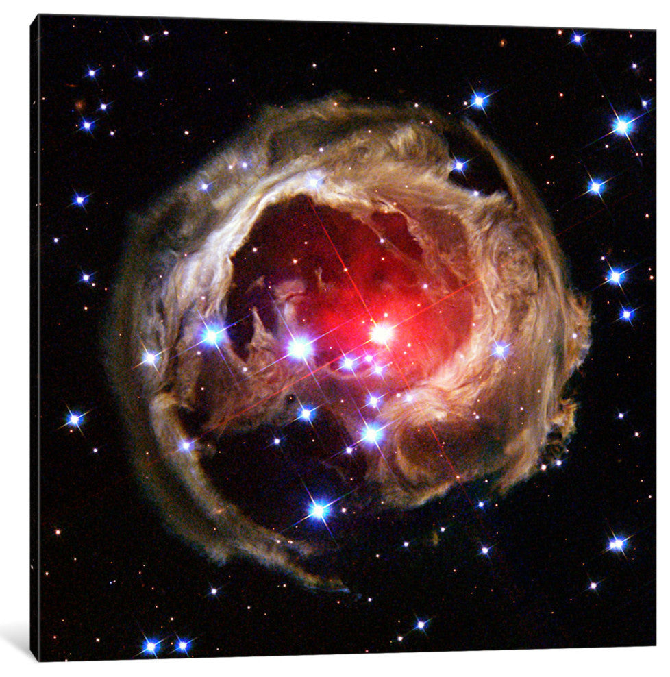 "V838 Monocerotis (Hubble Space Telescope)" by NASA, Canvas Print, 37x37"