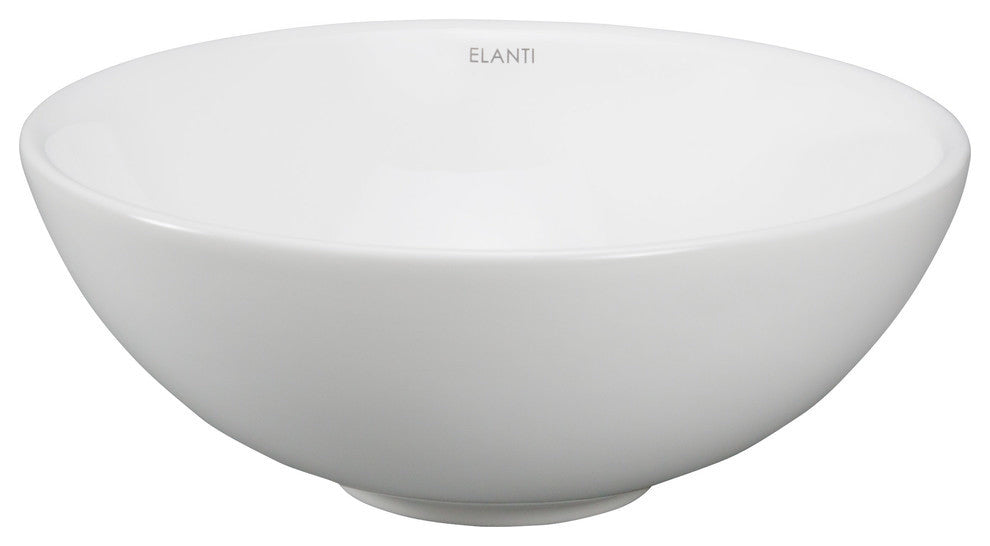 Porcelain Vessel Deep Bowl Sink