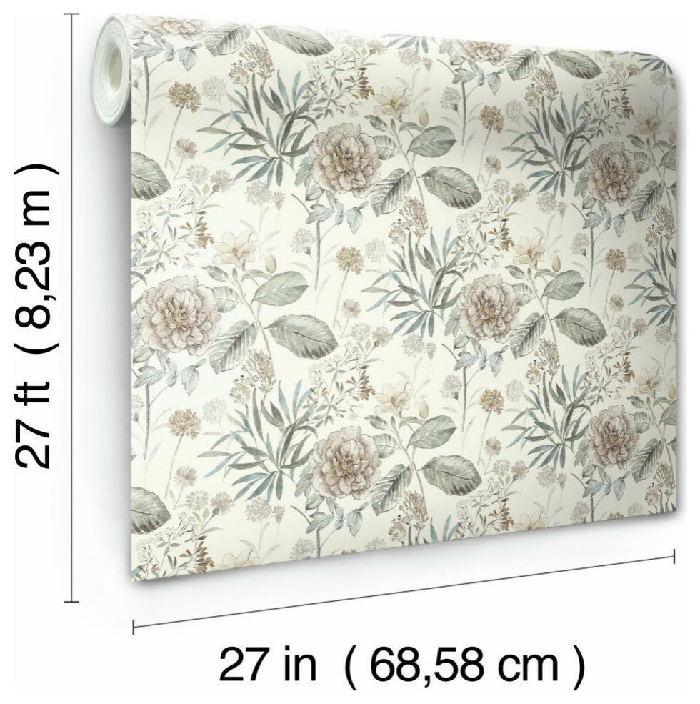 Midsummer Floral Wallpaper