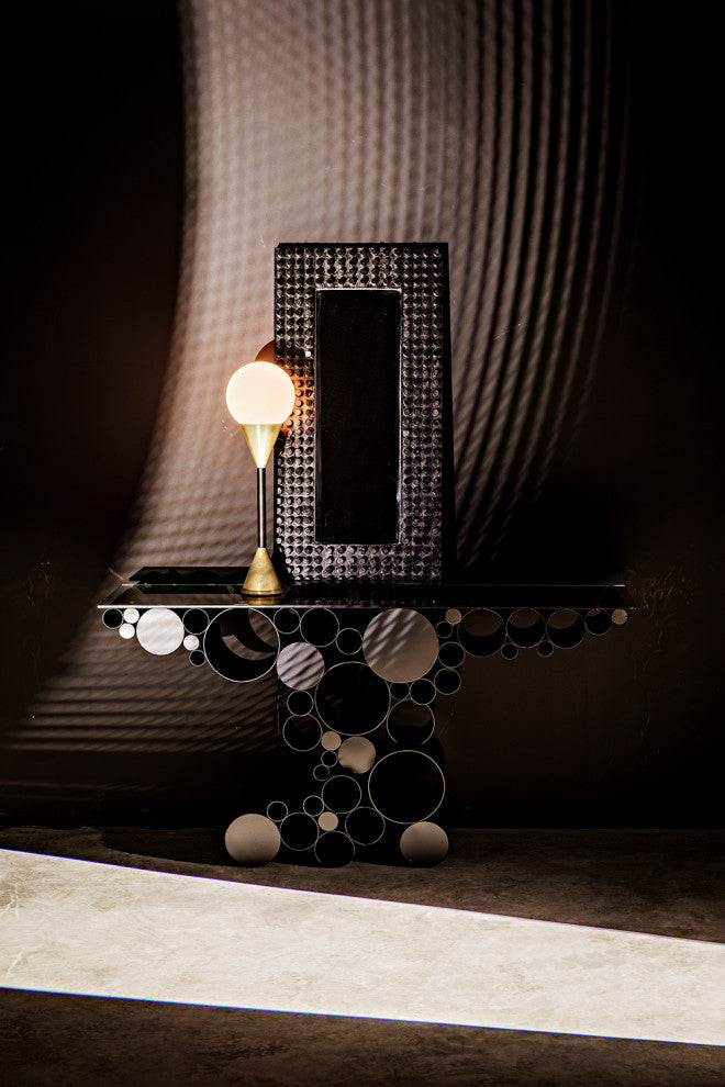 Faustus Mirror, Charcoal Black