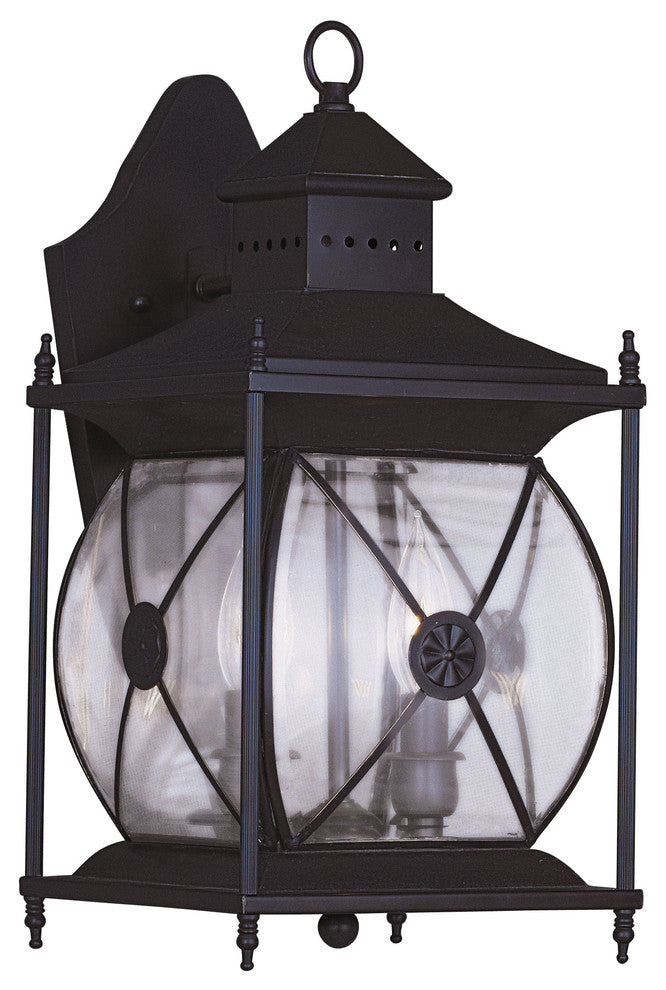 Livex 2092-07 Outdoor Wall Lantern, Bronze