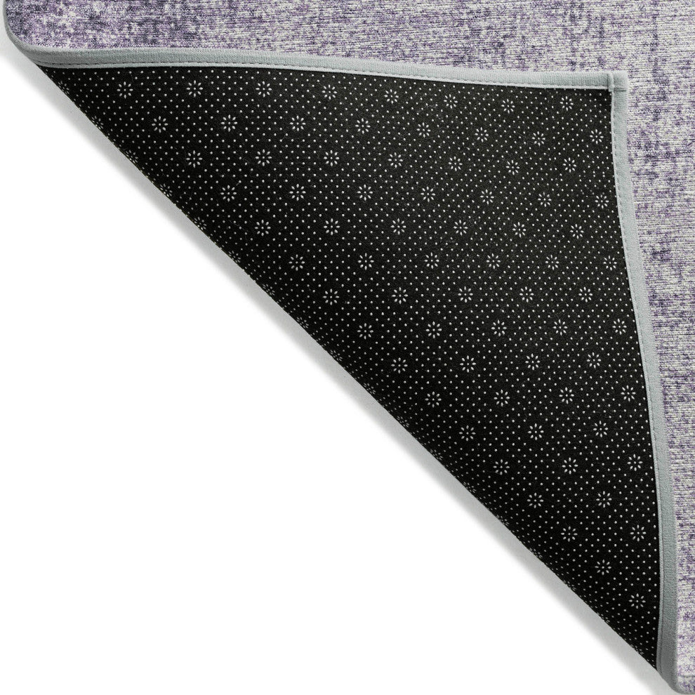 Machine Washable Indoor/Outdoor Chantille ACN1903 Violet 5' x 7'6" Rug