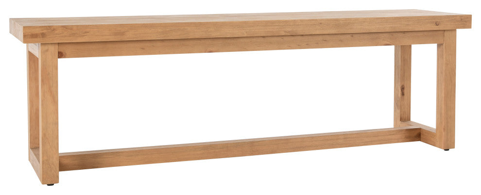 Fenmore Dining Bench Natural by Kosas Home