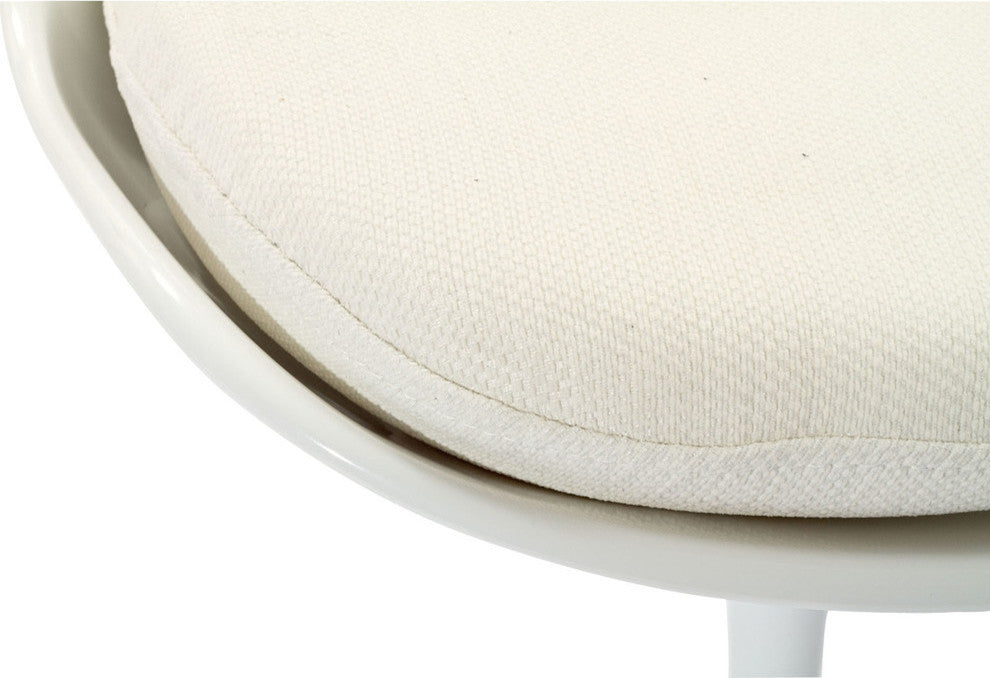 Modern Contemporary Kitchen Dining Side Chair Set of 4 White