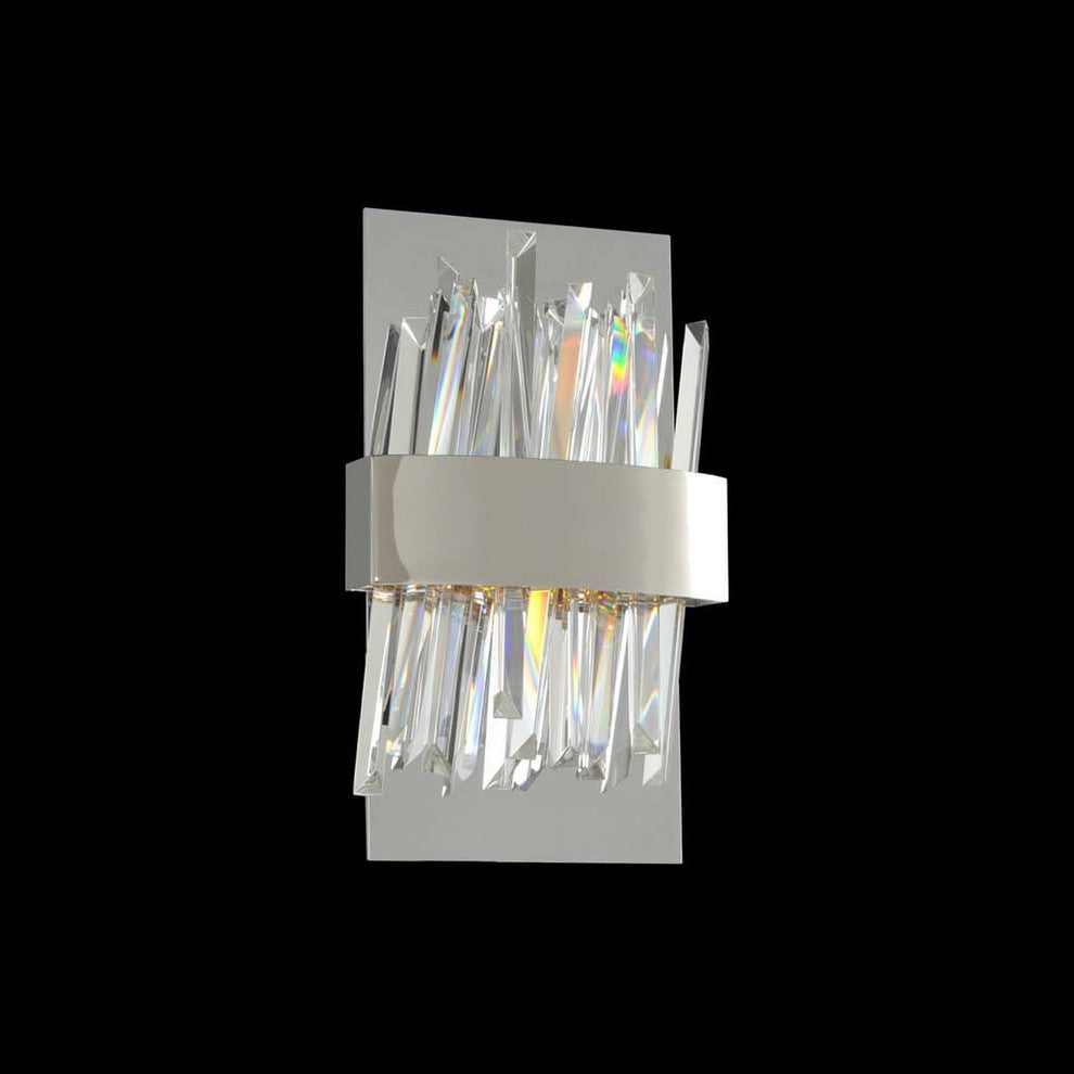 Glacier LED Wall Bracket, Chrome