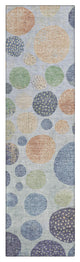 Machine Washable Indoor/Outdoor Chantille ACN1899 Denim 2'3" x 7'6" Runner Rug