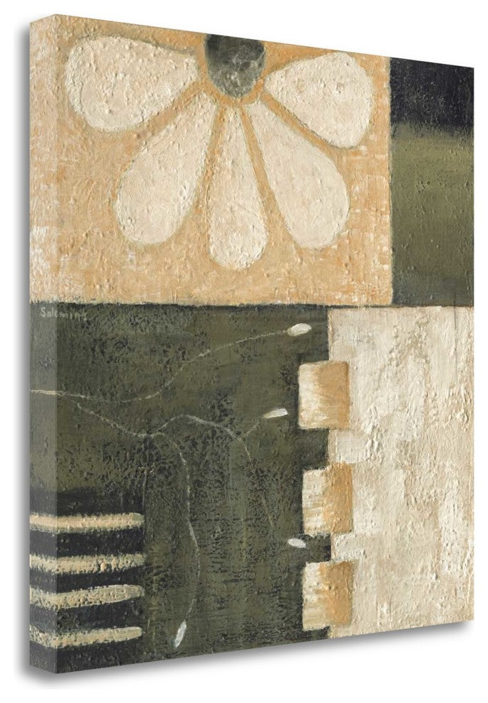 "Flower Power II" By Ursula Salemink-Roos, Giclee Print on Gallery Wrap Canvas