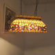CHLOE-Lighting SERENITY Victorian 3-Light Dark Bronze Island Pendant 28" Wide