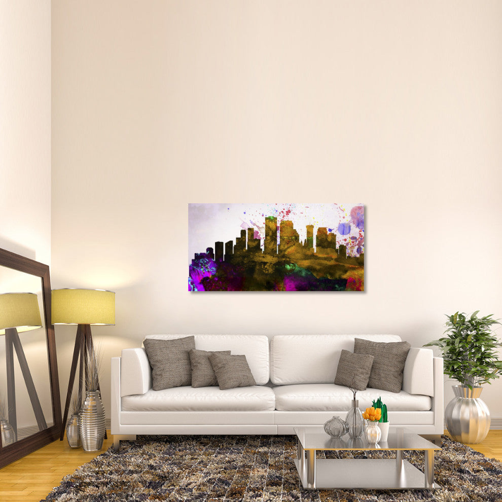 "New Orleans City Skyline" Fine Art Print