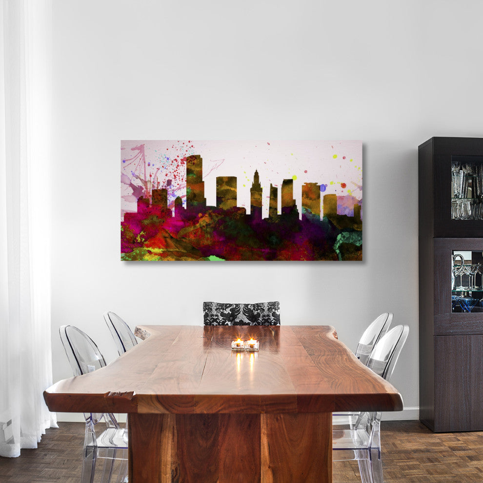 "Miami City Skyline" Fine Art Print