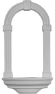 16 3/8"W x 29 7/8"H x 4 5/8"D Adonis Wall Niche, Surface Mount