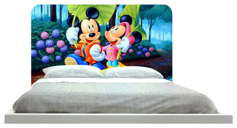 "Mickey And Miney" Headboard