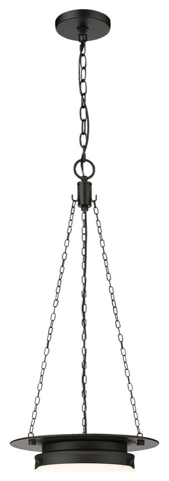 Z-LITE 1-Light Pendant, Matte black