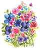 Watercolor Floral Print, 8"x11"