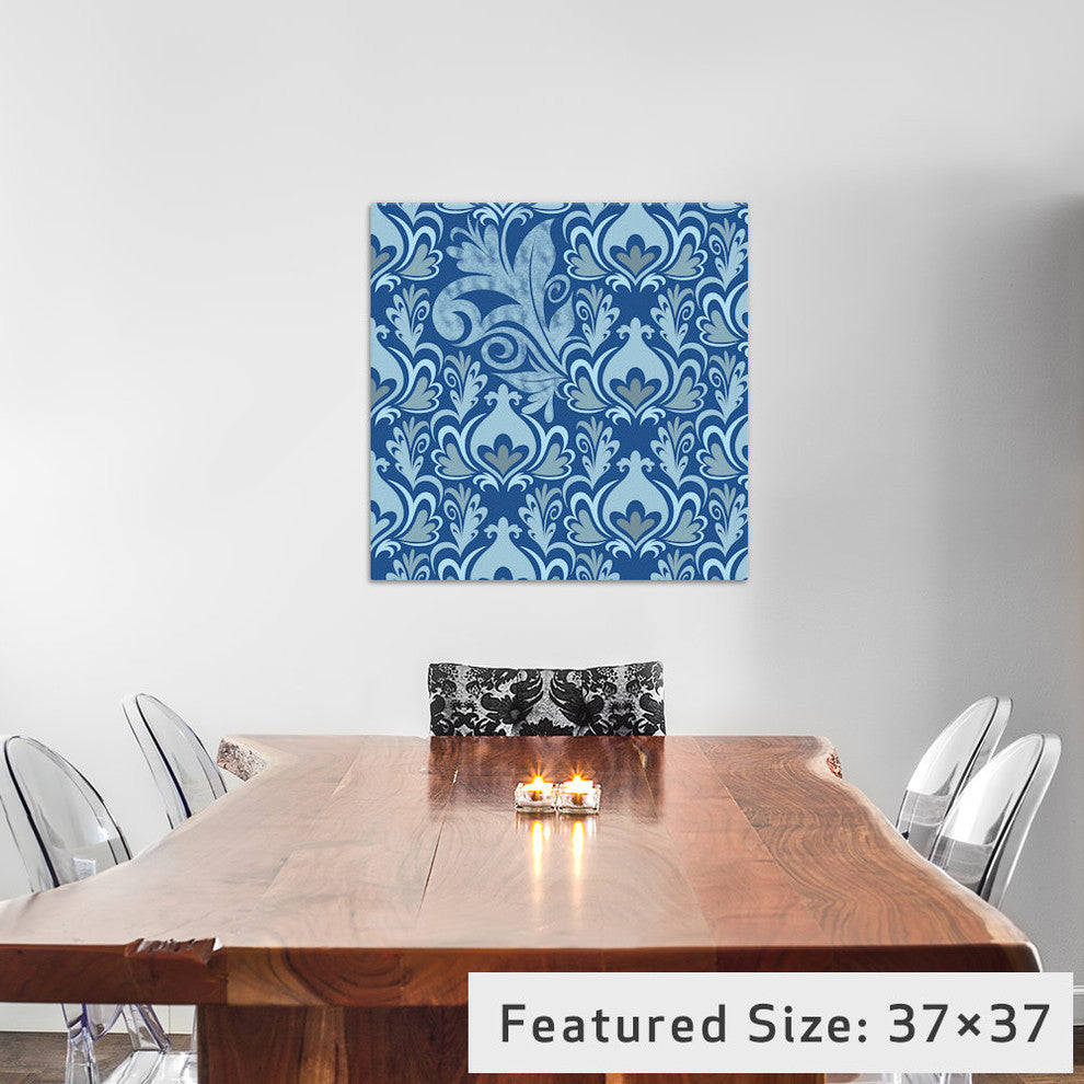 "Incoherent Fragment in Blue & Light Blue" by 5by5collective, 26x26x1.5