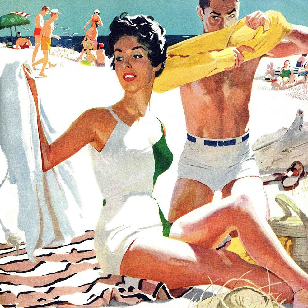 "Gorgeous Decoy" Painting Print on Canvas by Robert Meyers