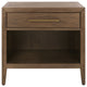 Safavieh Couture Ariella 1 Drawer Wood Nightstand, Brown