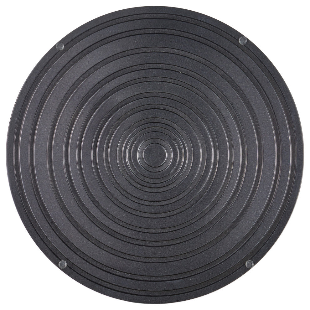 Erno Black Accent Table