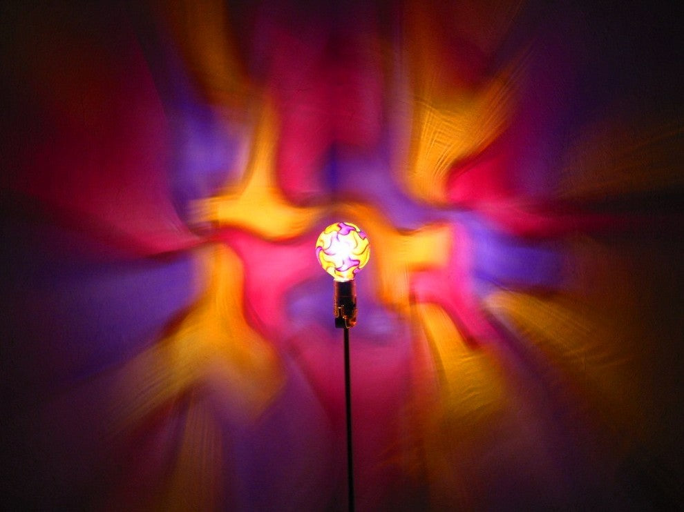 Mosaic Bulb, Red