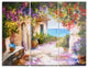 "Summer Seascape" Glossy Metal Wall Art, 3 Panels, 36"x28"