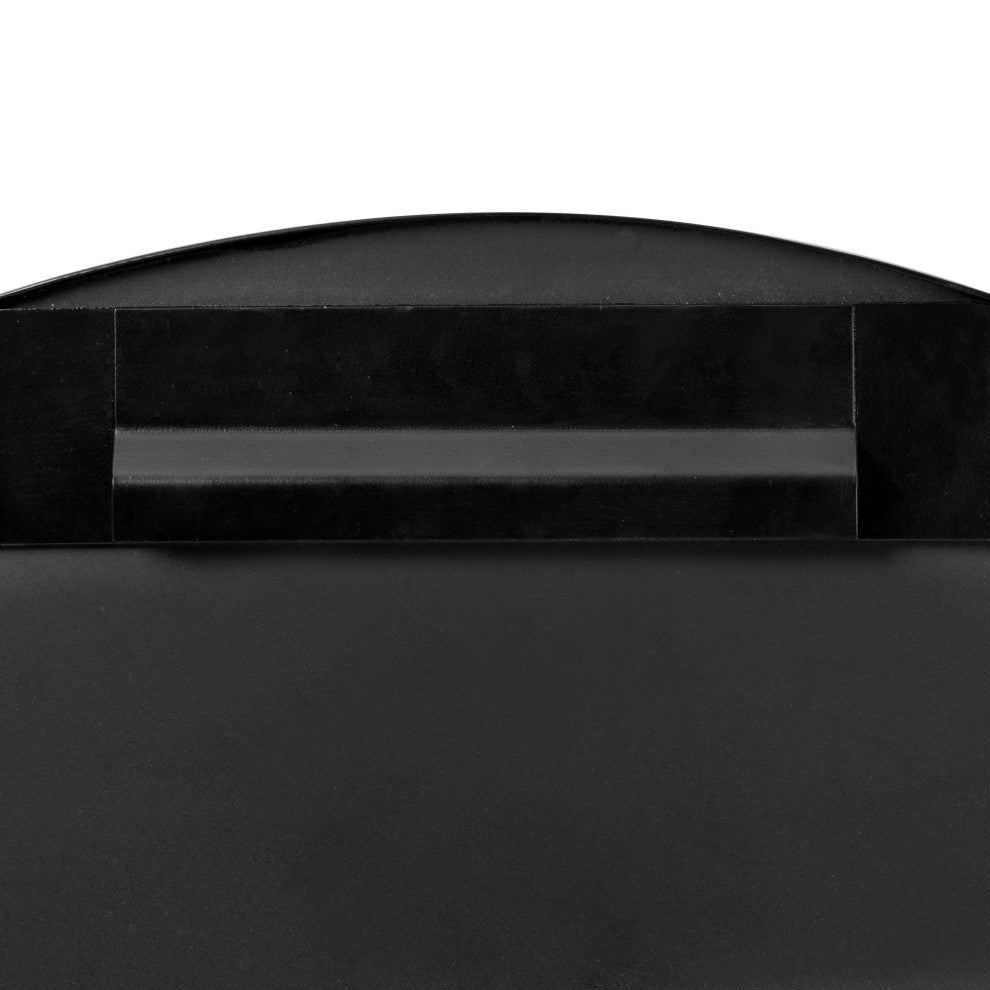 Grendon Accent Mirror, Black, 24"