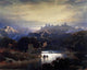 David Roberts The Castle of Alcala de Guadaira - 20" x 25" Premium Canvas Print