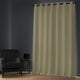 Oat Cream Bellino Grommet Blackout Room Darkening Curtain Single Panel, 50"x108"