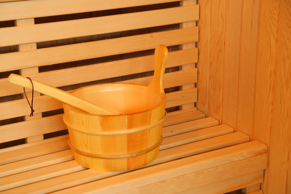 Baldwin 2-Person Traditional Hemlock Sauna