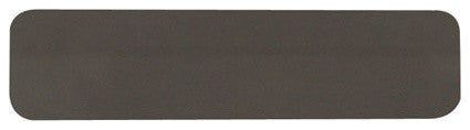 Floral Curbside Mailbox with Two Doors, Mocha