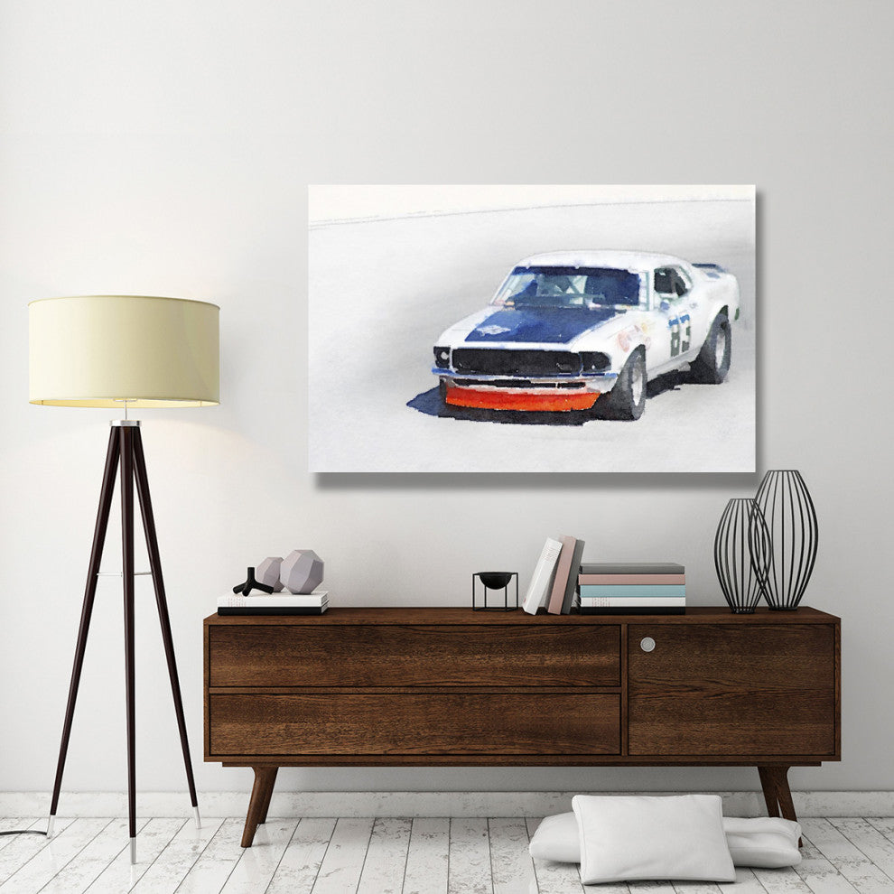 "Chevy Camaro Monterey Watercolor" Fine Art Print