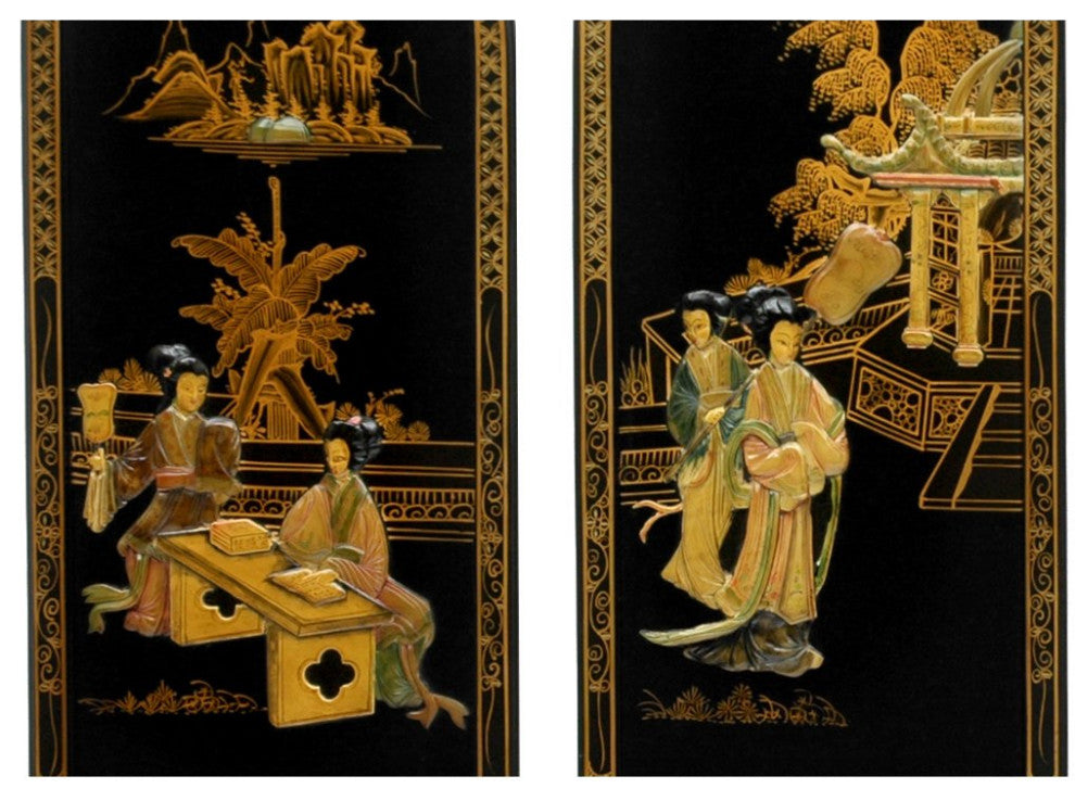 Ladies Soapstone Curving Wall Plaques