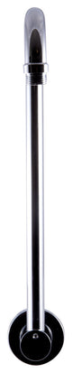 ALFI brand AB12GRW-PC Polished Chrome Round Raised Wall Mounted Shower Arm