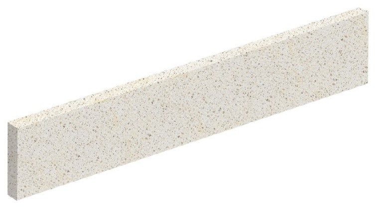 19" Vanity Top Left-Hand Side Splash, Milan White