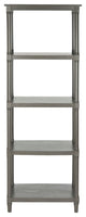 Safavieh Odessa 5-Tier Bookcase, Gray