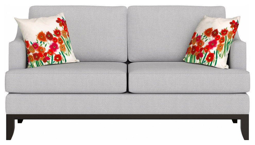 Visions II Poppies Pillow, 20"x20"