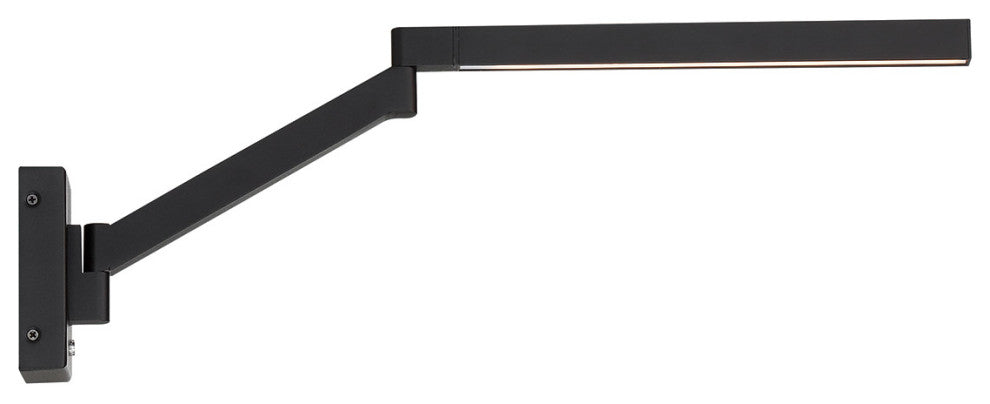 Beam 22" LED Swing Arm 3000K, Black