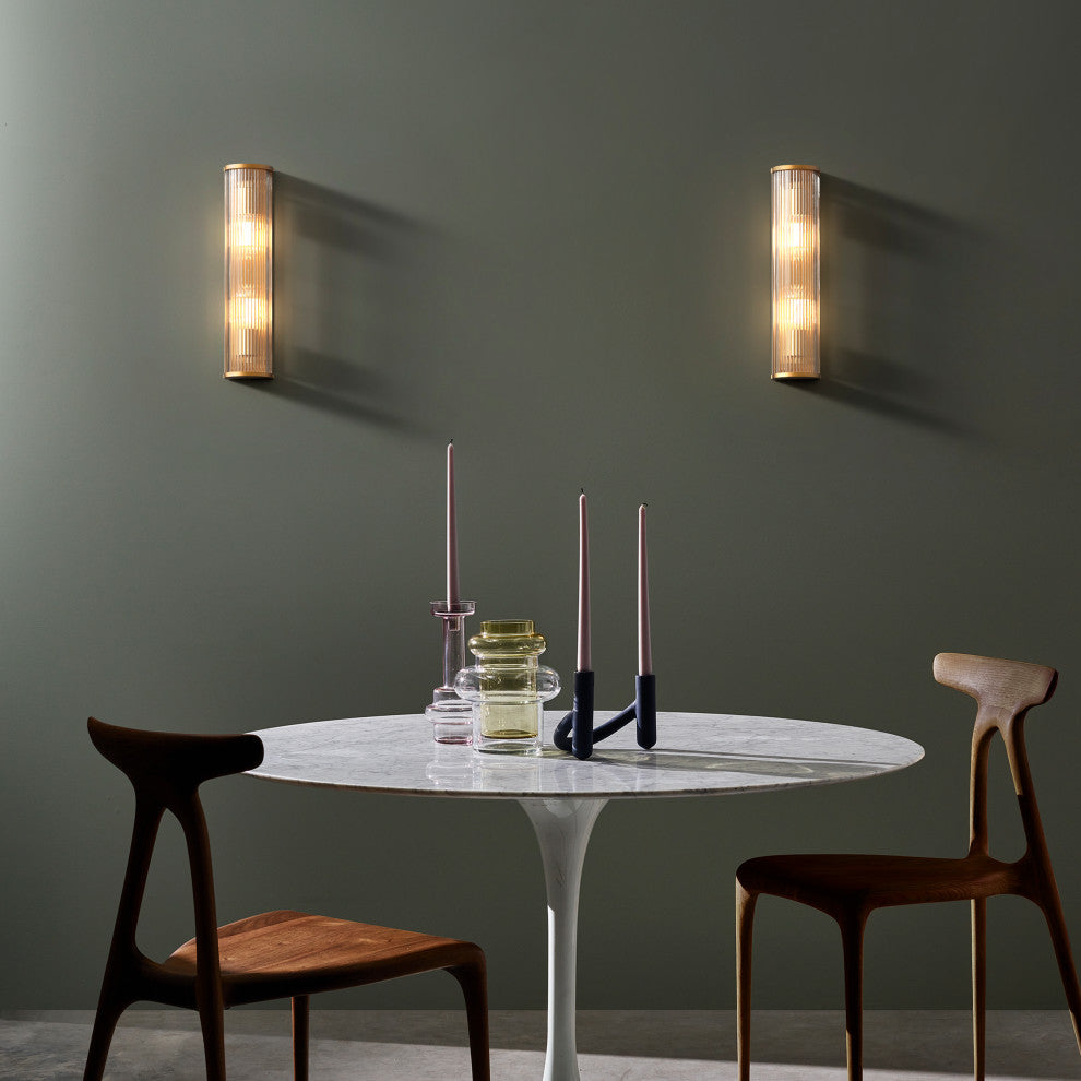 Astro Avignon Round 525, Dimmable Indoor Wall Light (Antique Brass)