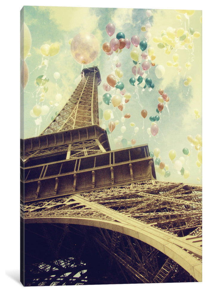 "Paris Is Flying" by Chelsea Victoria, 26x18x1.5