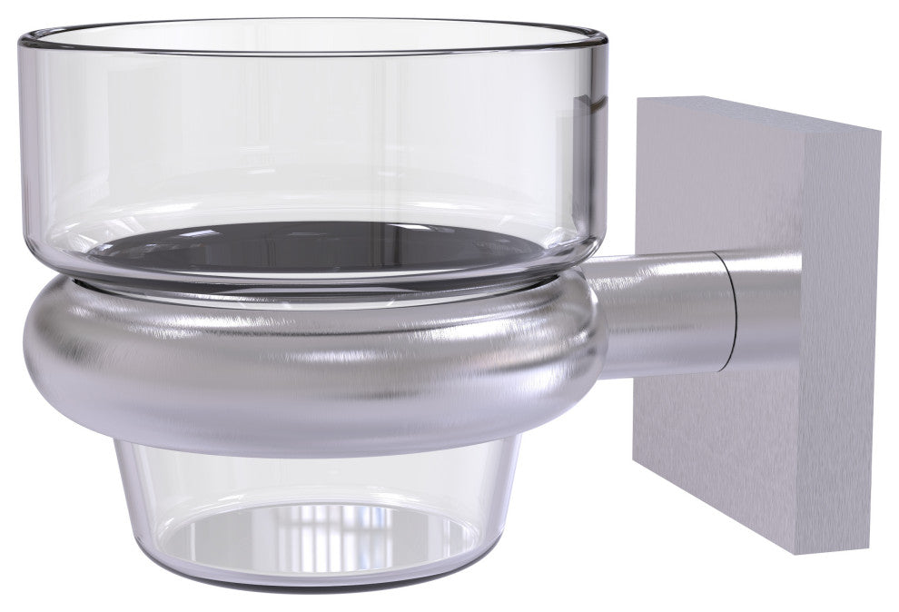 Montero Wall Mounted Votive Candle Holder, Satin Chrome