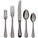 Epoque Flatware Set, Black Gold, 20 Pcs.