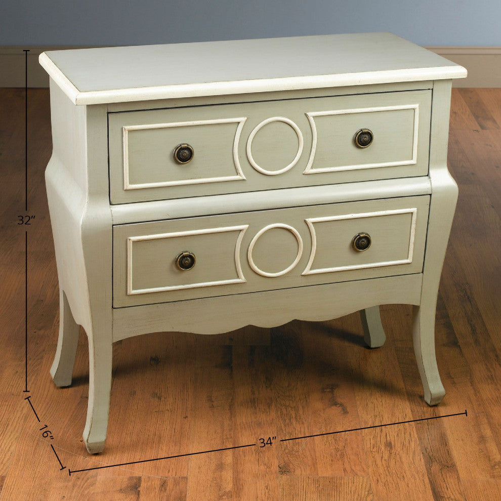 2-Drawer Accent Chest
