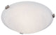 Oasis Ceiling Mount, Brushed Nickel