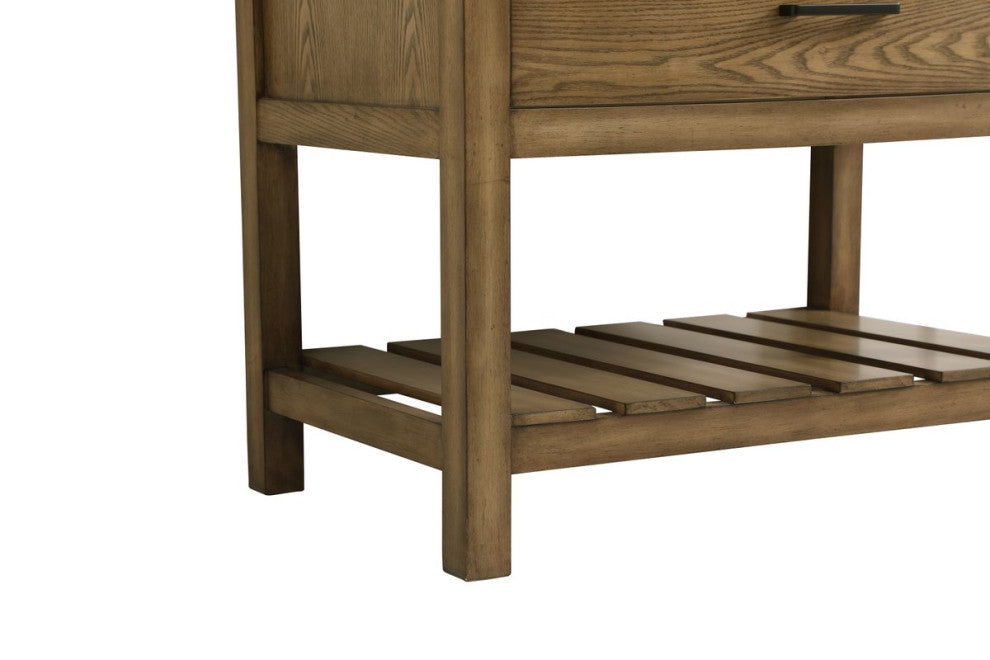 Home Living 22" Farmhouse Driftwood-Light Bathroom Vanity