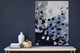 40"x30" Black white grey abstract art Original Large Modern Painting wall decor