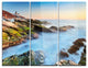 "Beavertail Lighthouse During Winter" Photo Metal Wall Art, 3 Panels, 36"x28"