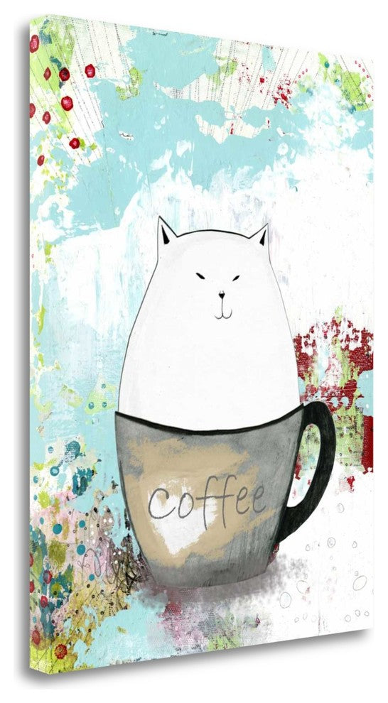 "A Little Sugar In My Coffee" By Sarah Ogren, Giclee on Gallery Wrap Canvas
