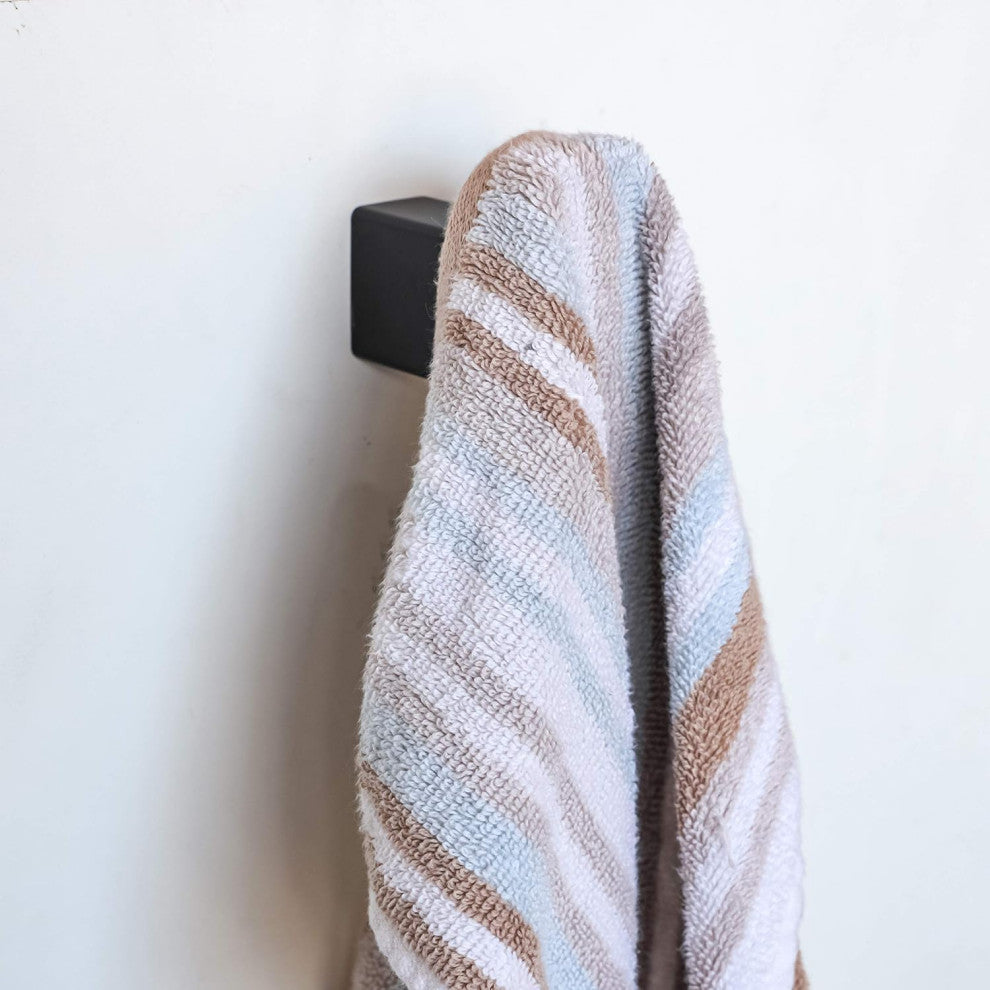 Florence Series Black Bathroom Robe Hook