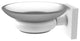 Montero Wall Mounted Soap Dish, Matte White