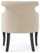 GDF Studio Baldwin Light Beige Fabric Arm Chair