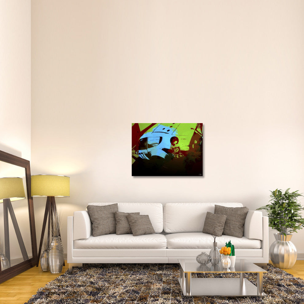 "Ferrari Watercolor 2" Fine Art Print